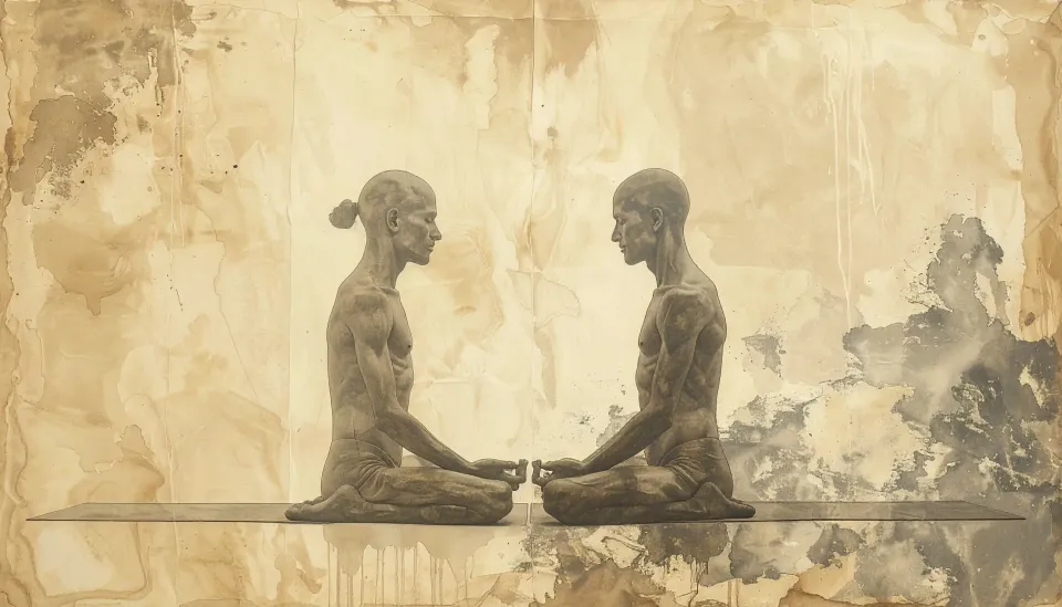 Posture assise pour une méditation pleine conscience, idéale pour réduire le stress